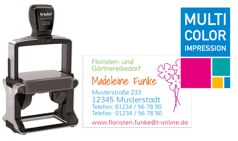 Farbstempel Multicolor