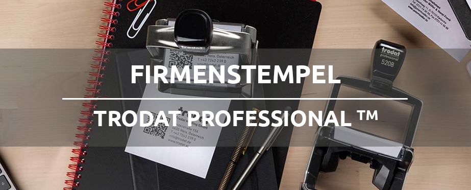 Textstempel Trodat Professional Line